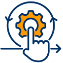 Icon Einfache Generierung von Informationen (z. B. zu 2-NDFL usw.)